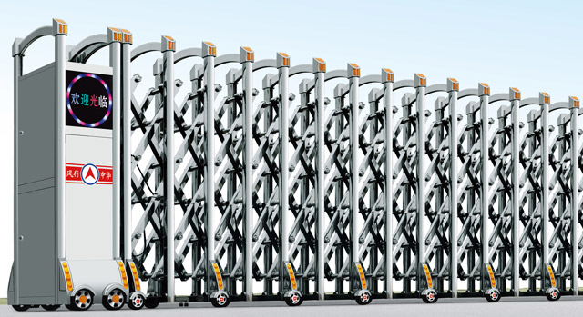 不銹鋼伸縮門(mén)王者三號(hào)