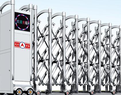 鋁合金電動伸縮門和不銹鋼電動伸縮門選哪種好呢?